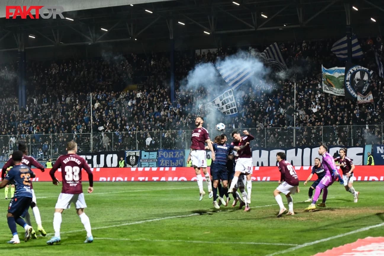 Posljednji derbi na Grbavici završio je bez golova