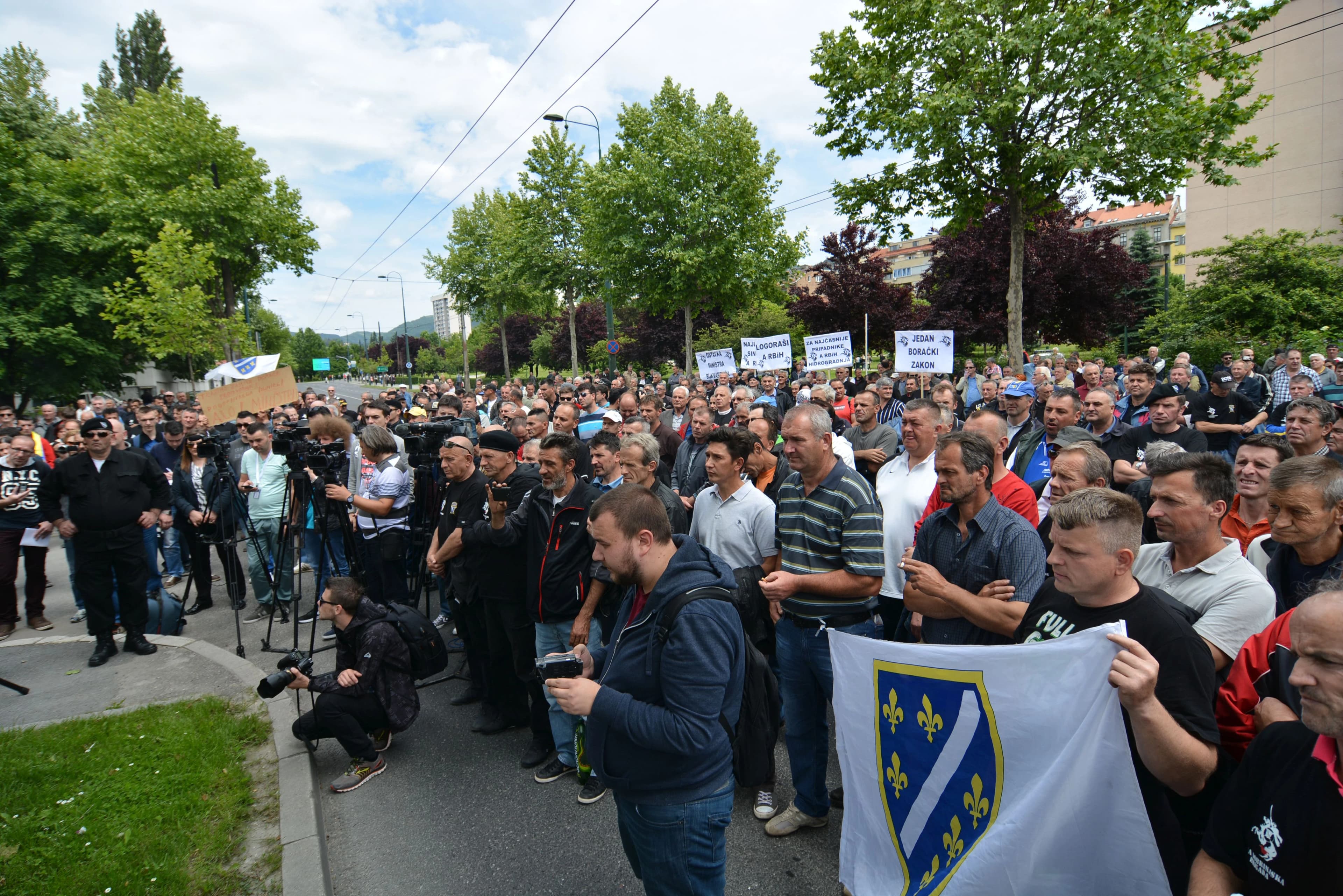 Protest boraca