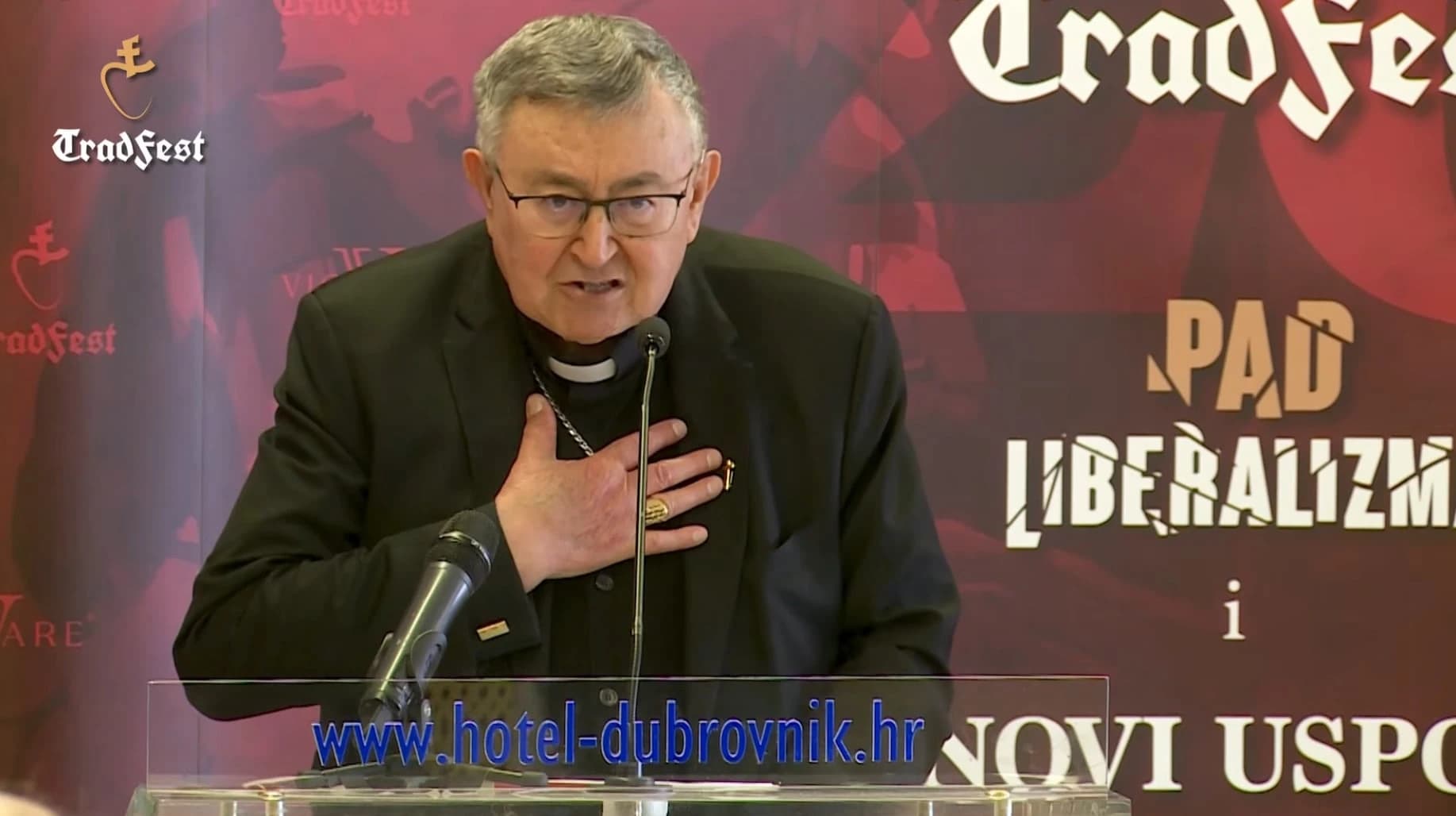 Govor kardinala Puljića na skupu o "trećem entitetu": Moja prisutnost ne znači da potpisujem sve što se ovdje priča