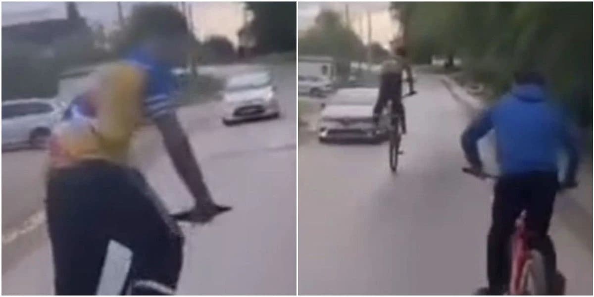 Pogledajte kako maloljetnici u Tuzli voze bicikla: Podižu se na zadnji točak, kreću se suprotnom trakom