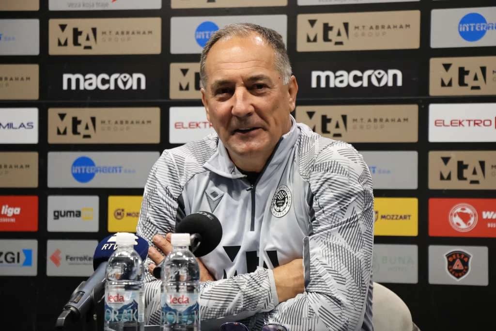 Štimac pred Velež opet o sudijama, ali sa puno optimizma: Mirno spavamo!