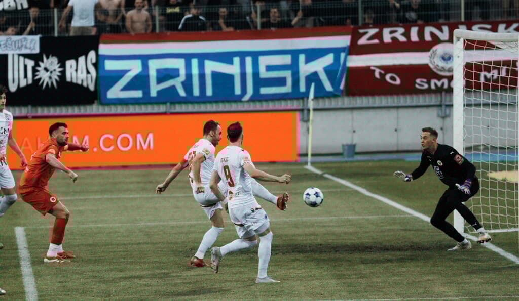 Zrinjski nosi gol prednosti na revanš kod Veleža