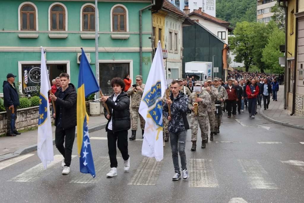 Goražde dočekalo najhrabrije sinove Bosne i Hercegovine