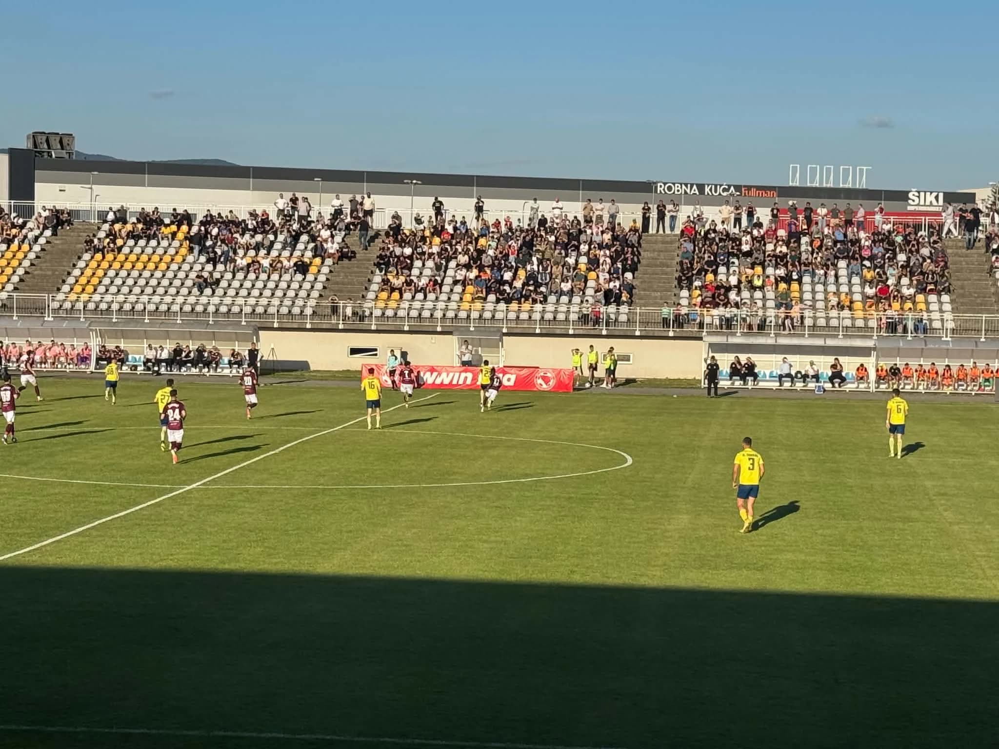 TOK UTAKMICE/Rudar Prijedor - Sarajevo 2:4