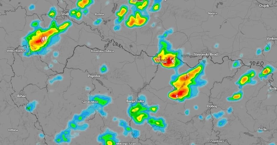 Danas i sutra nevrijeme u BiH; Oluja, kiša, snijeg i pad temperature: Izdato narandžasto upozorenje