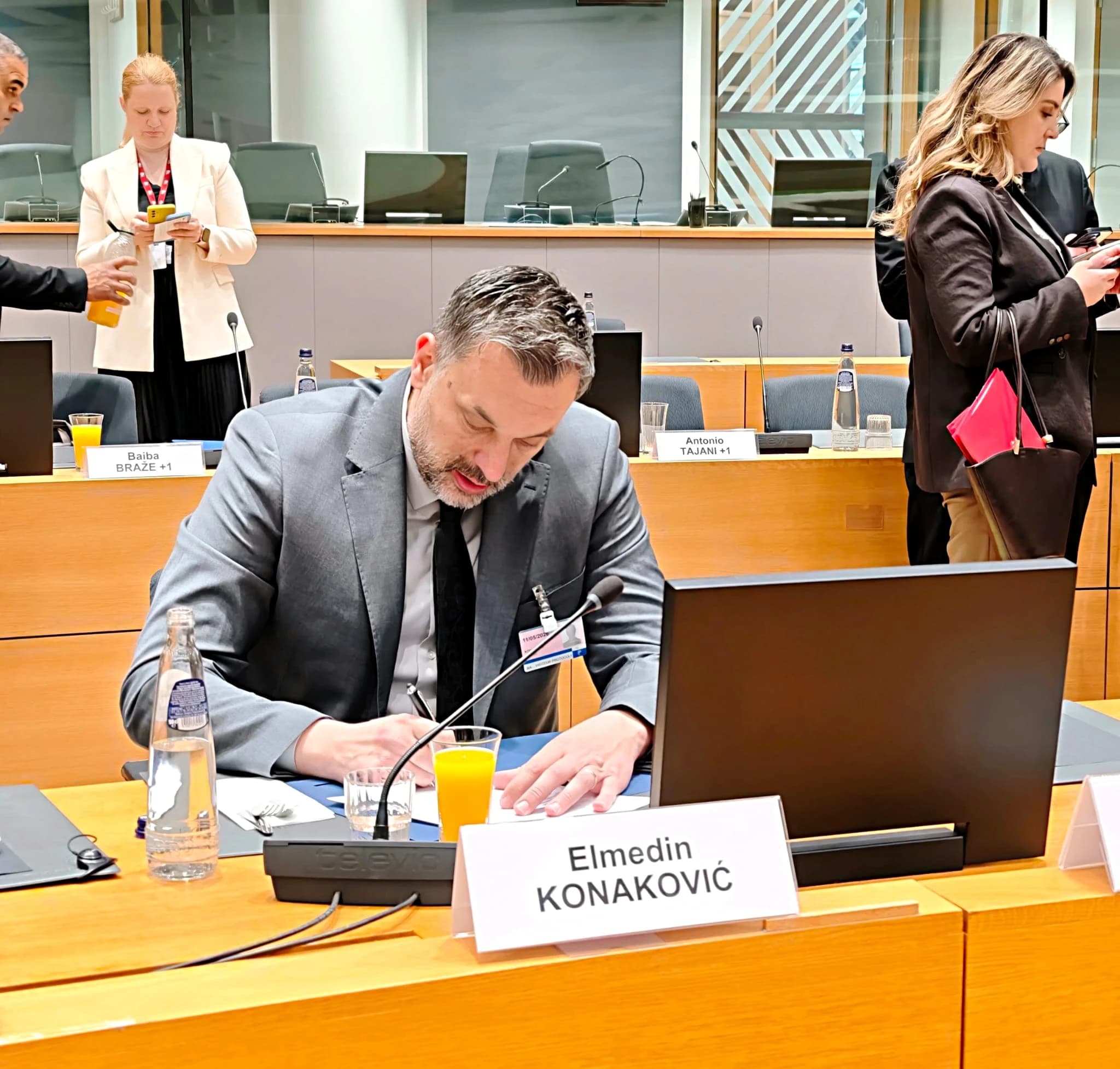 Konaković u Briselu pozvao članice EU da zaštite OHR i uključe se u imenovanje novog visokog predstavnika