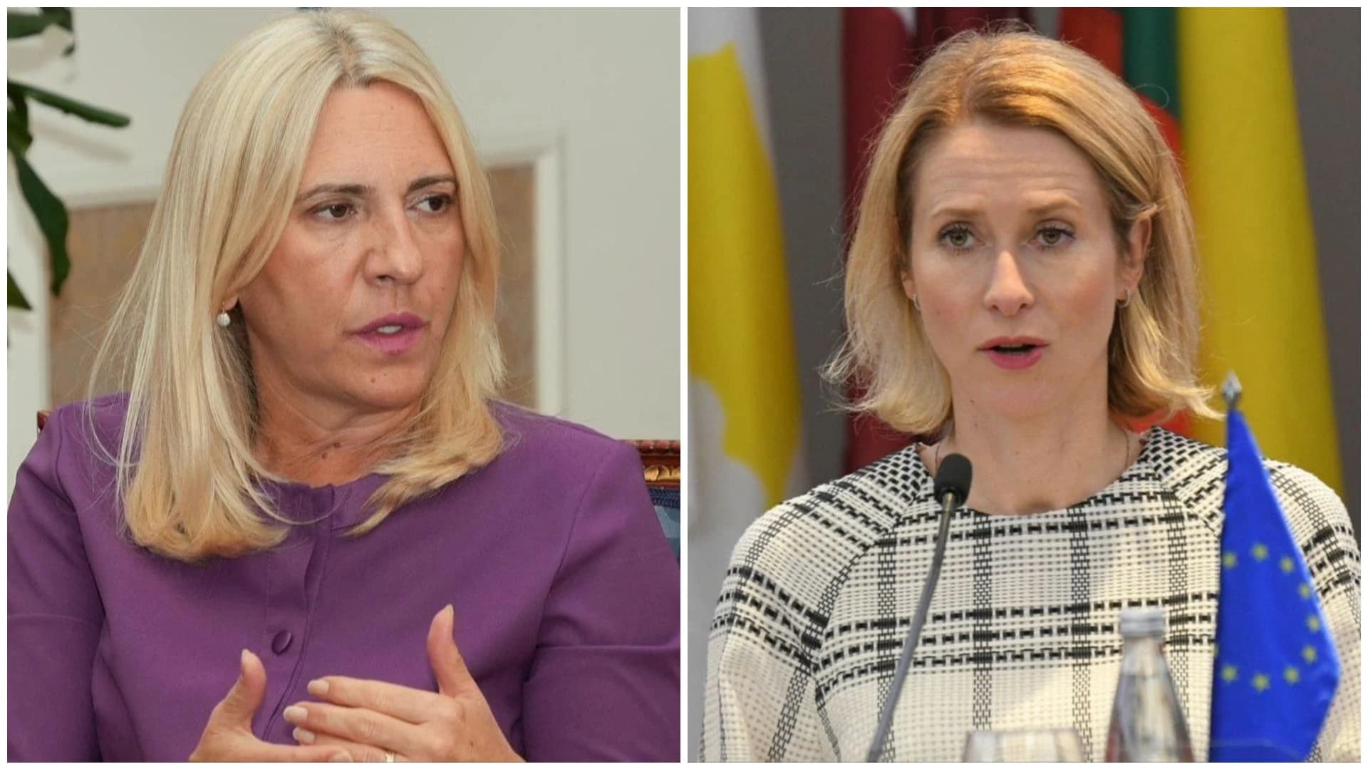 Željka Cvijanović i Kaja Kallas