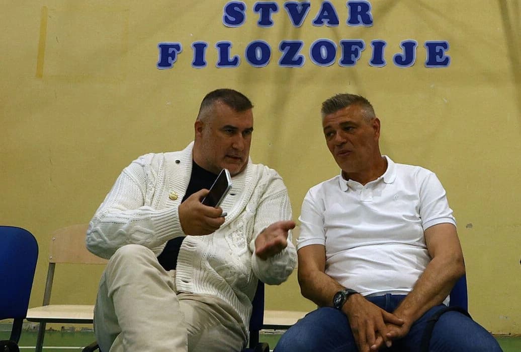 Sanin Mirvić i Savo Milošević
