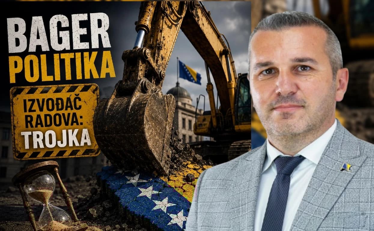 Čaušević: Hoće li neko ovima iz Trojke reći da, za dobrobit države, ugase bagere