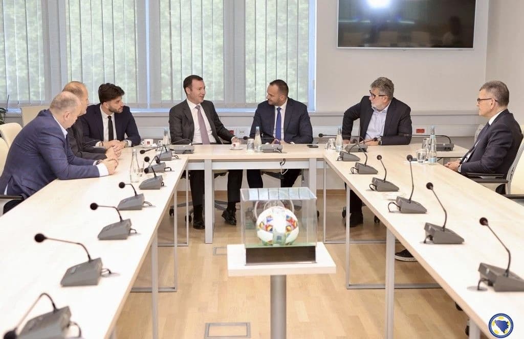Mammadov sa čelnicima FSBiH