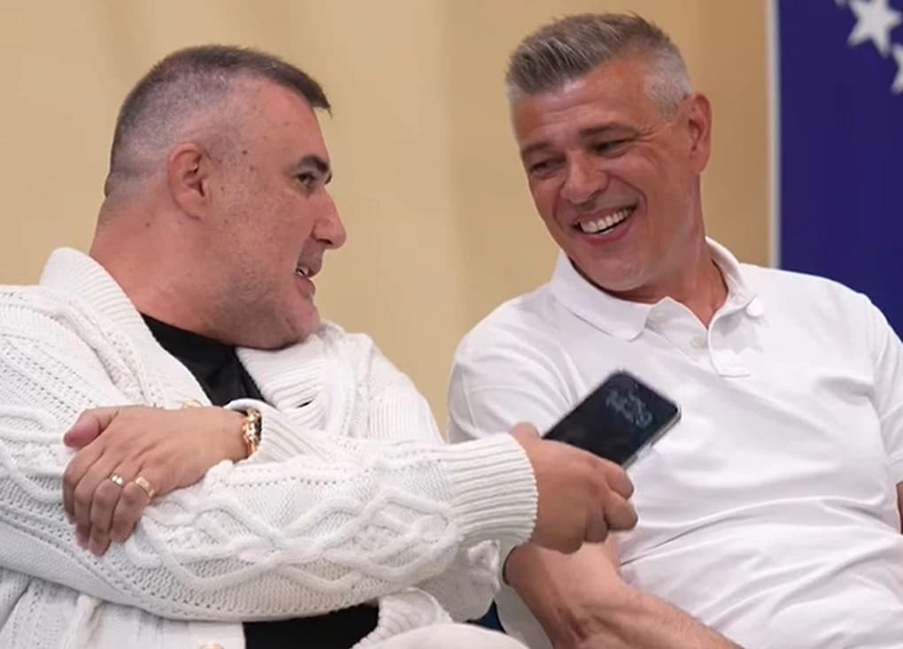 Sanin Mirvić i Savo Milošević