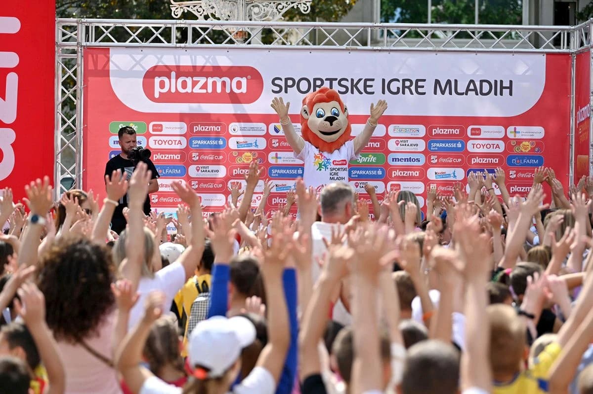 Mnogi mališani oduševljeni su "turnejom radosti"