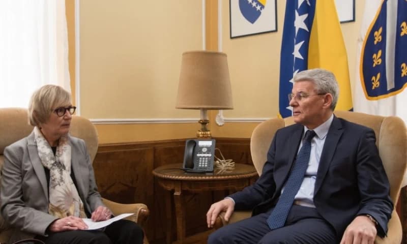 Džaferović i ambasadorica Norveške Rustem