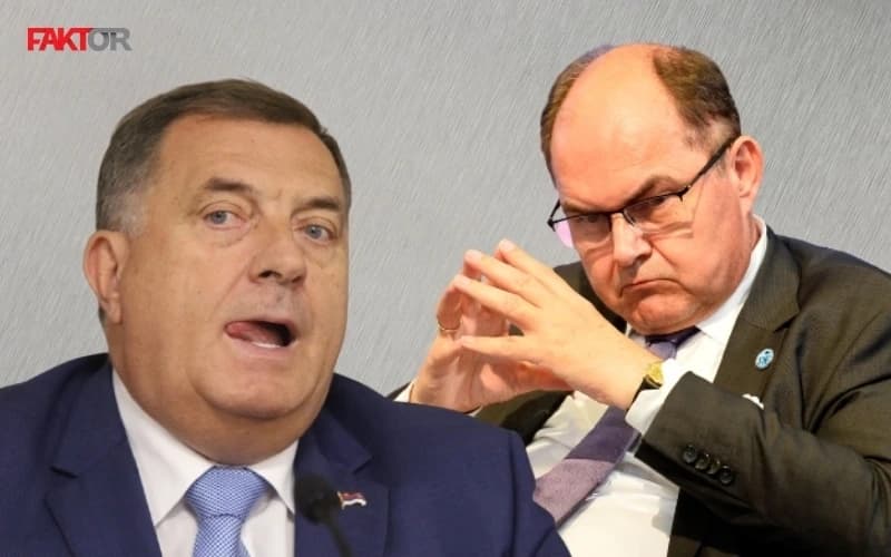 Milorad Dodik i Christian Schmidt