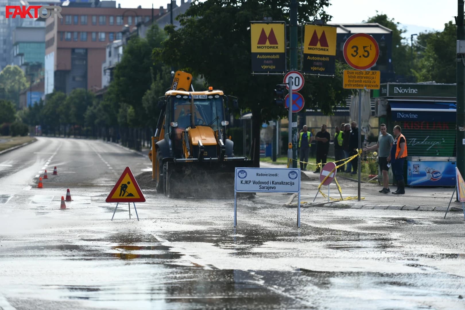 Sarajevo: Otklonjen kvar na glavnom cjevovodu, ali dijelovi grada vodu će dobiti tek kasno večeras