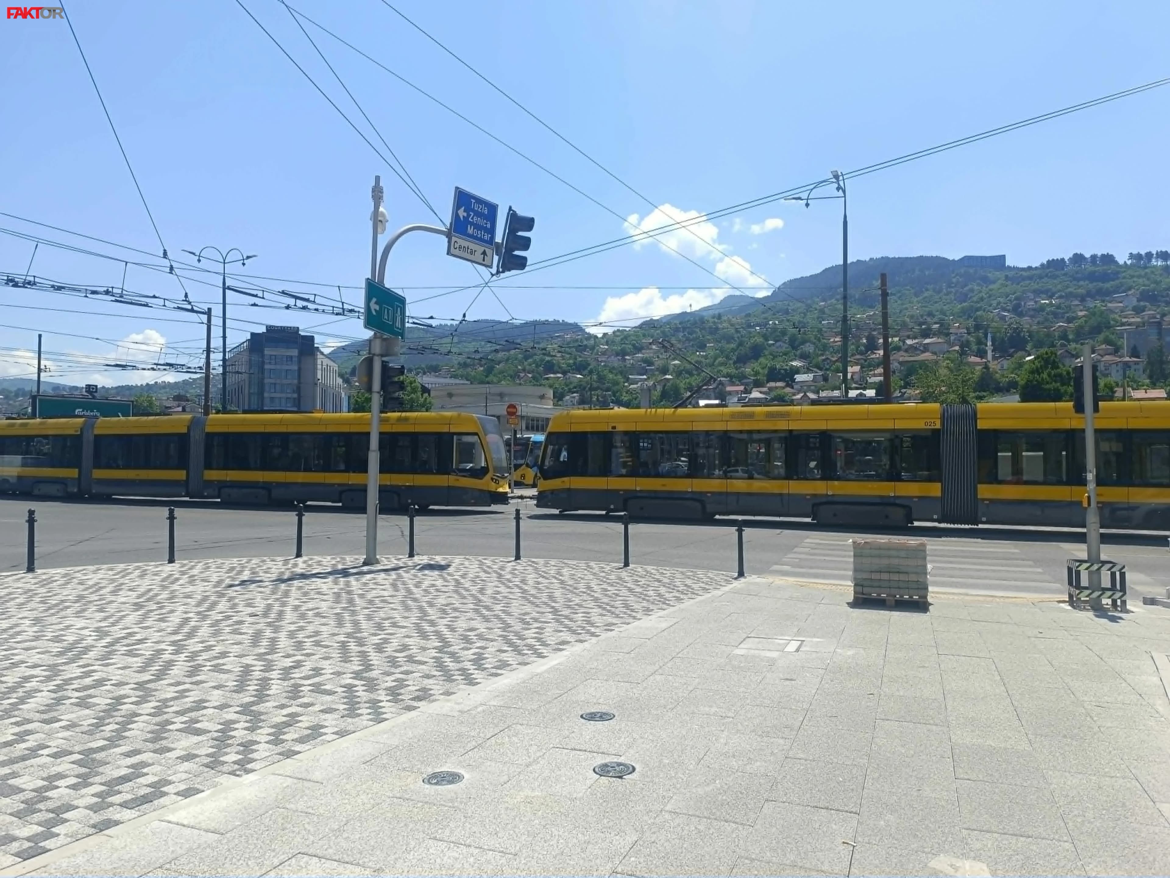 Pokvario se novi tramvaj u Sarajevu, ne voze do Baščaršije