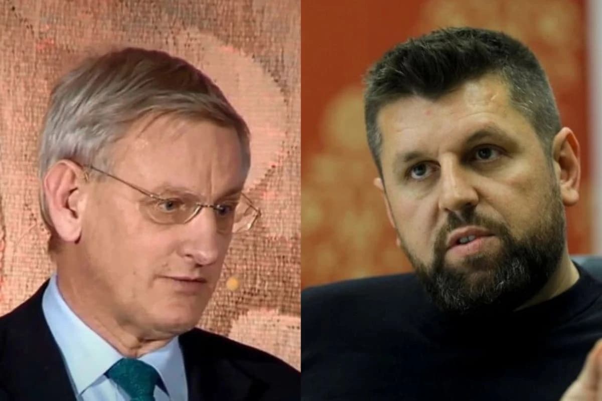 Carl Bildt i Ćamil Duraković