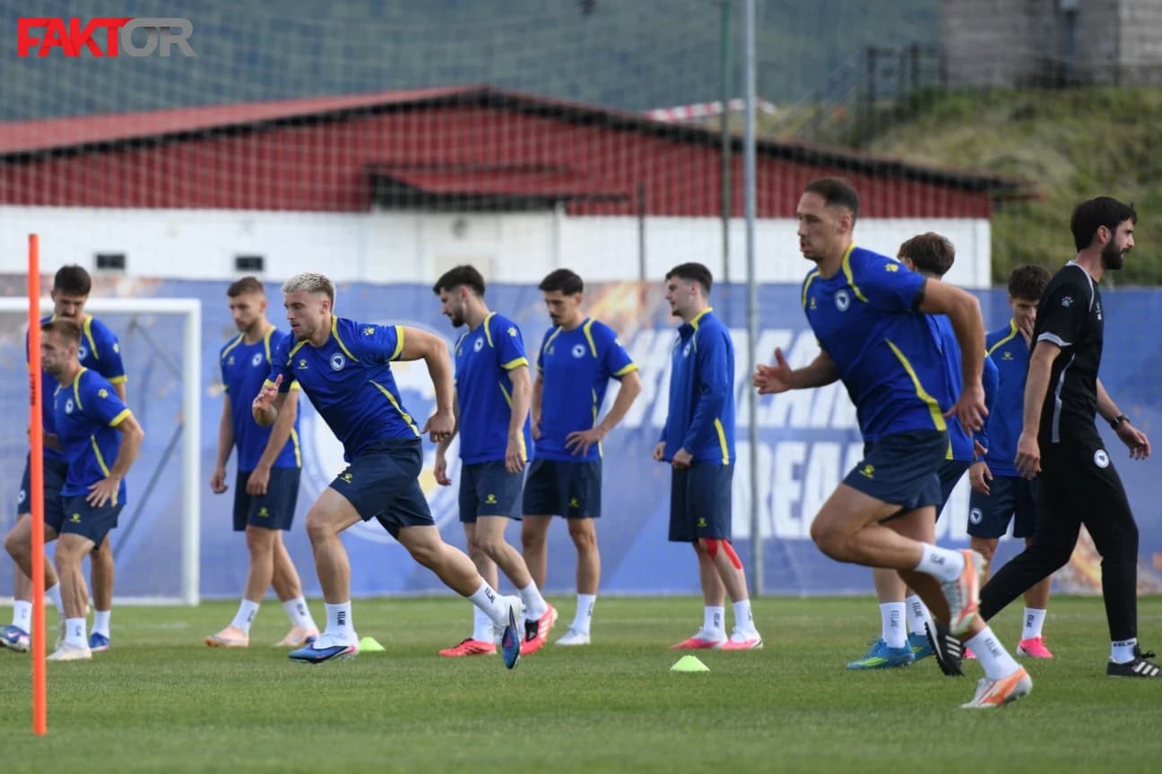 Edin Džeko nije bio na treningu Zmajeva, poseban gost u društvu Emira Spahića i Saše Papca