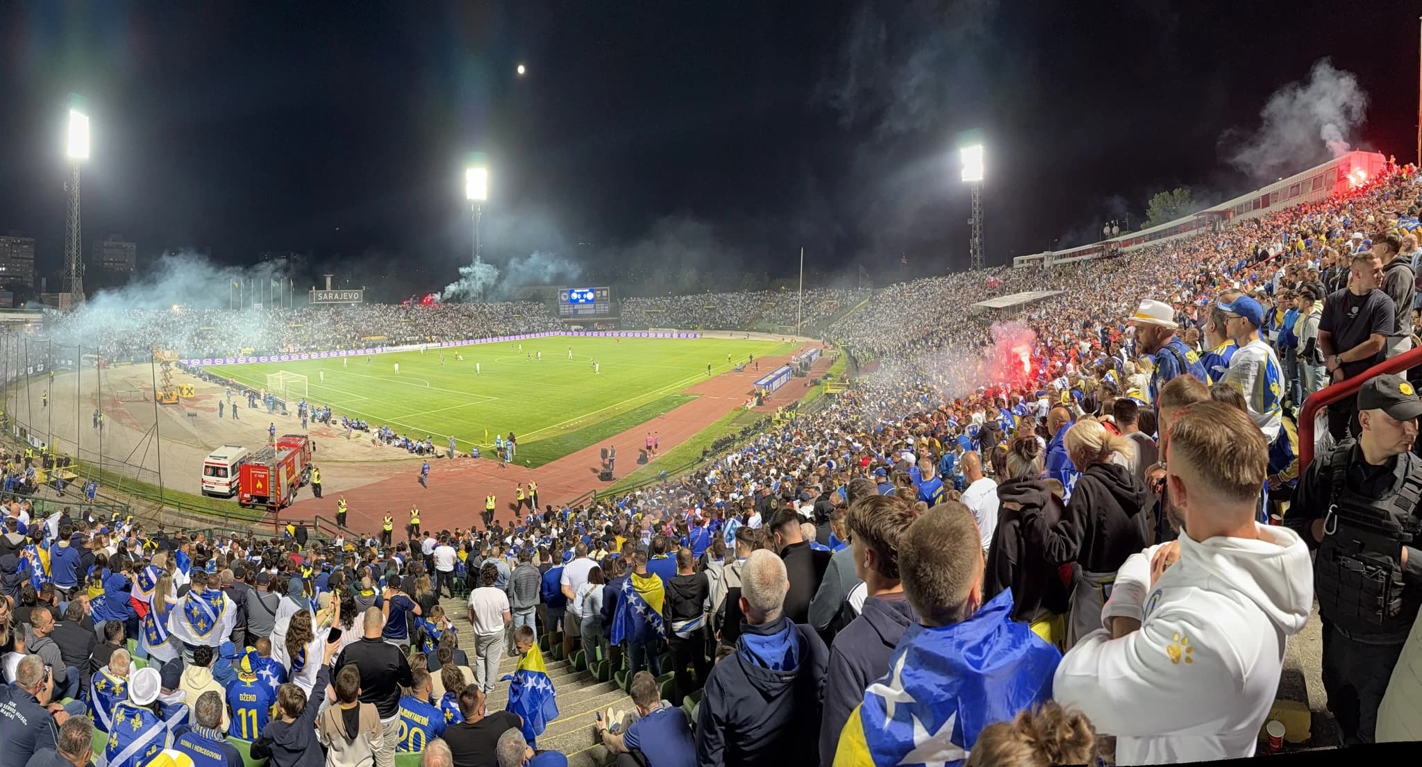 FSBiH zahvalio navijačima: Punih srca napuštamo stadion, ponosni na atmosferu