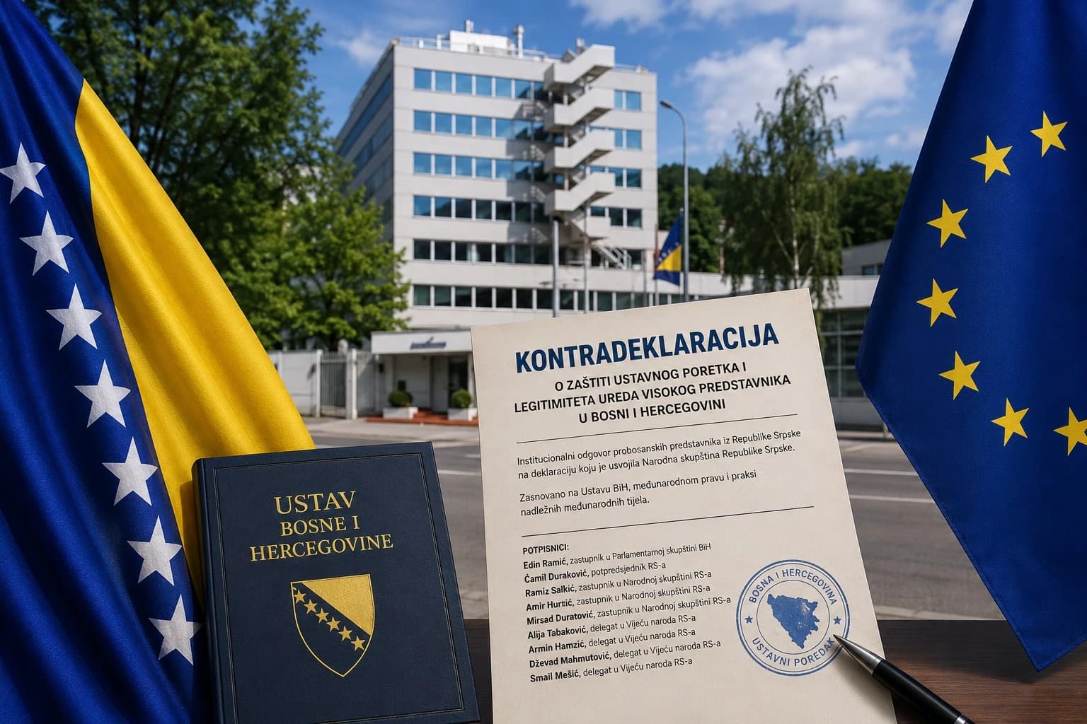Probosanski predstavnici iz RS-a uzvratili NSRS-u: Šta piše u Kontradeklaraciji poslanoj OHR-u, PIC-u i EU?