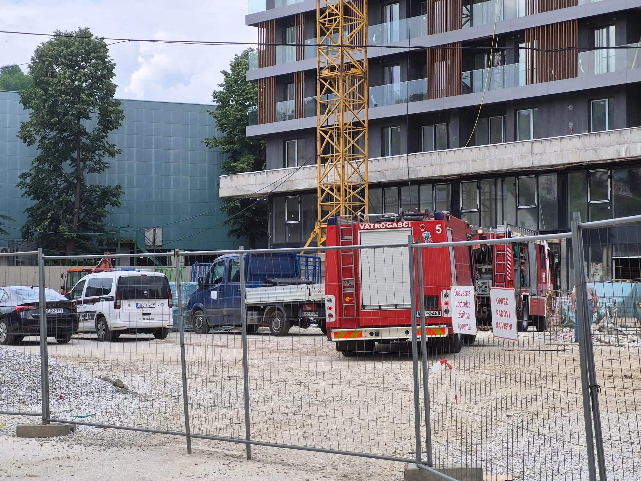 Požar na Dolac Malti