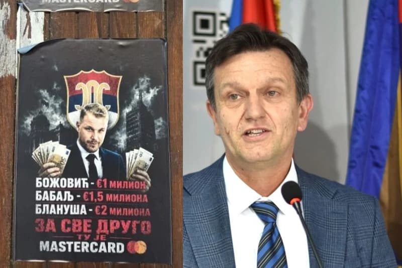 Banja Luka osvanula oblijepljena plakatima o milionskim ciframa, na meti Stanivuković i vrh SDS-a