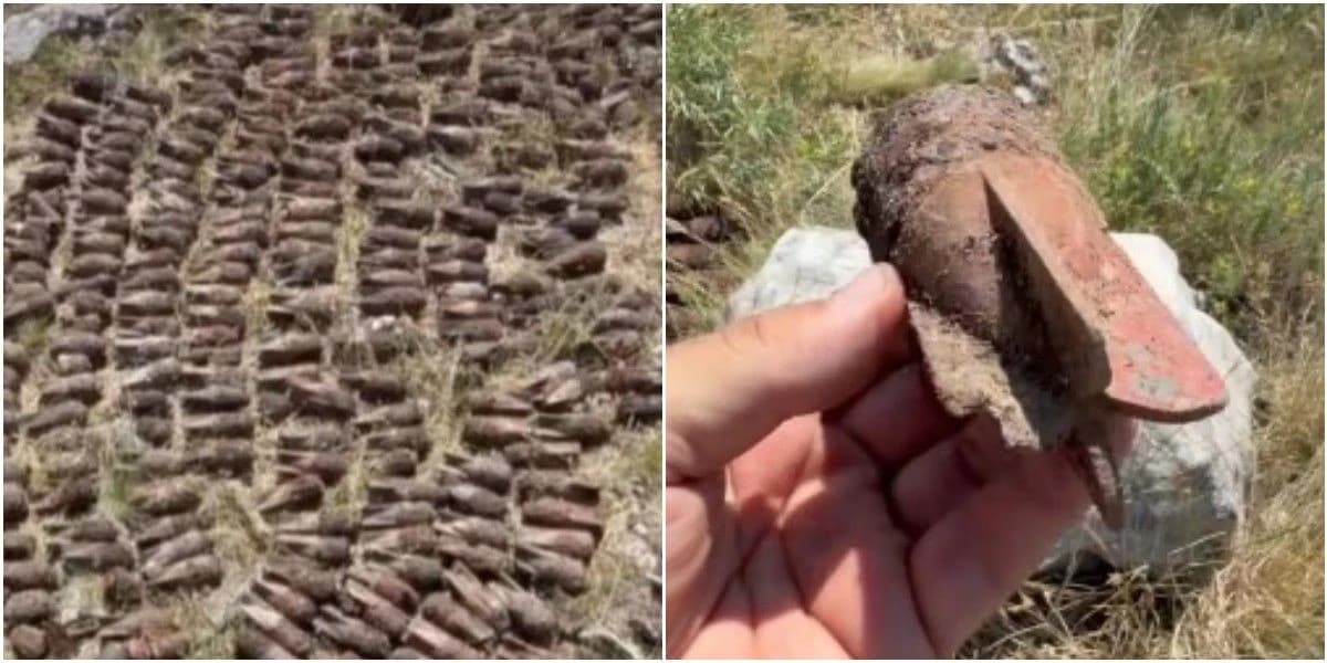 U pećini podno planine Velež pronađeno više od 730 granata iz Drugog svjetskog rata