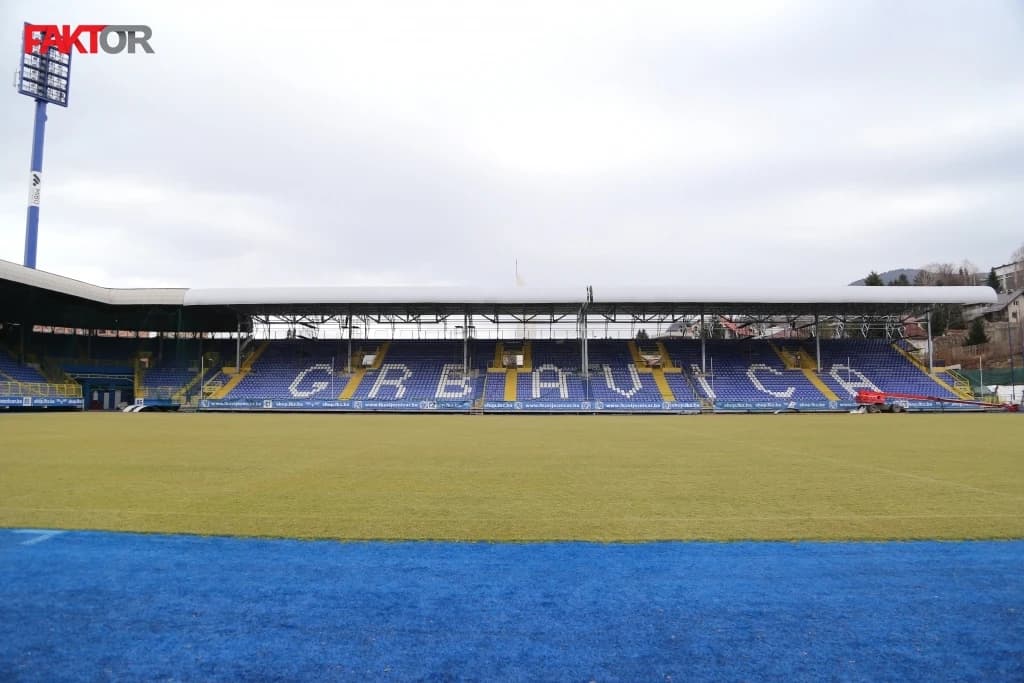 Posjeta Grbavici: Stadion Želje u novom ruhu