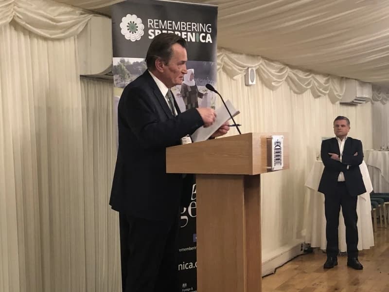 Haris Silajdžić, London 