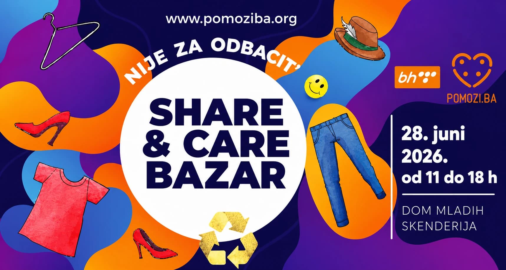 Dođite na prvi Share&Care bazar: Što je nekome višak, drugom je vrijednost