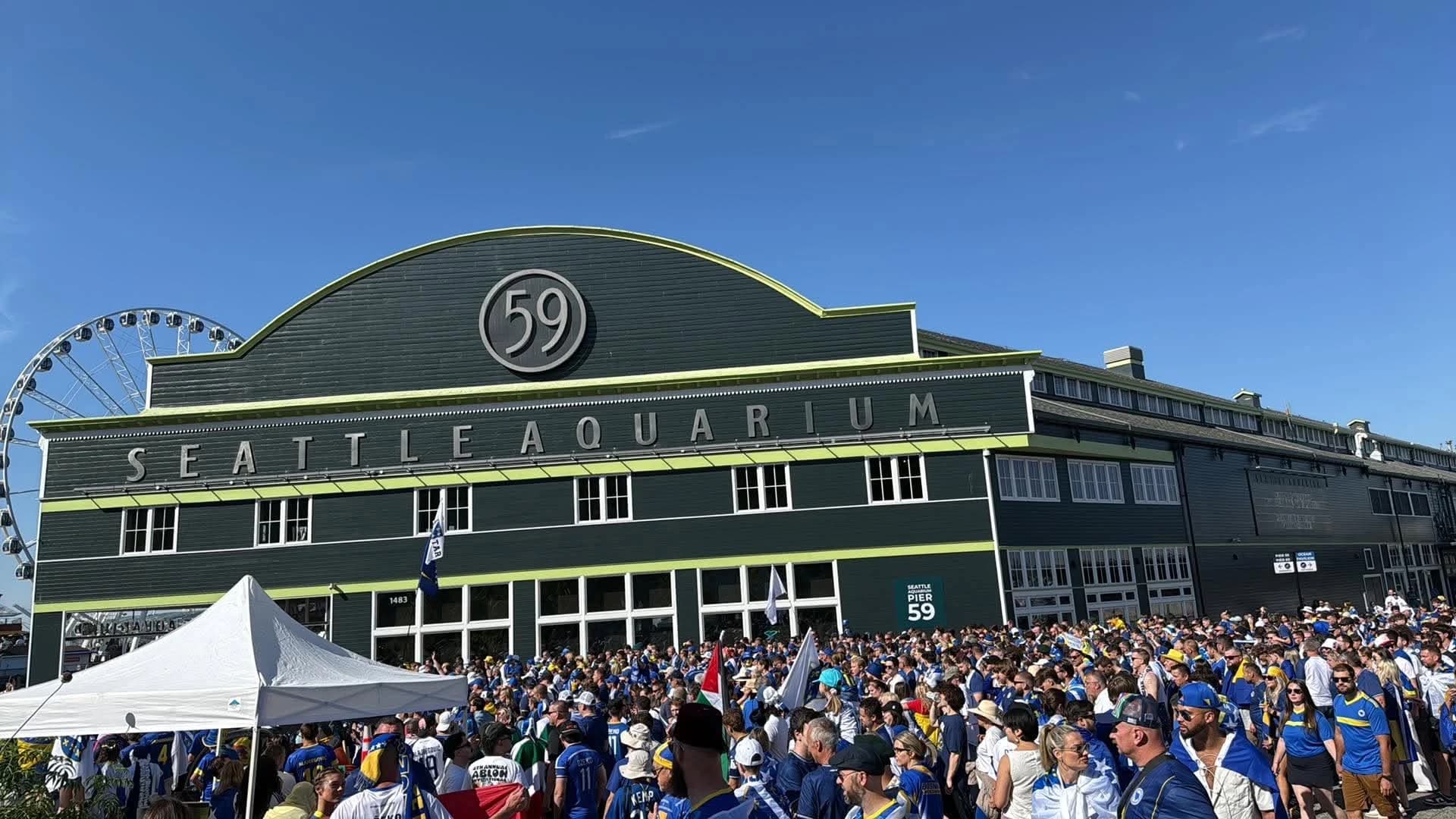 Navijači BiH u Seattleu pred meč BiH - Katar, 24. juni 2026.