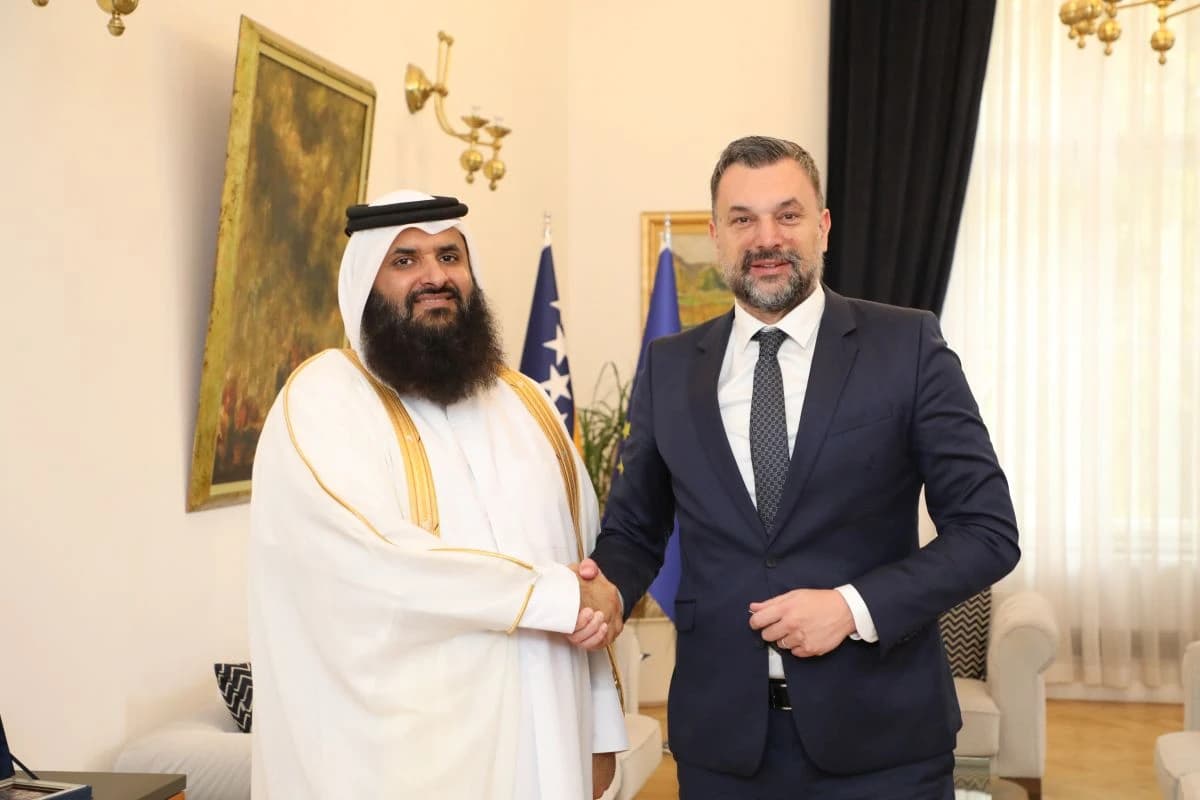 Meshal bin Ali Al-Attiyah i Elmedin Konaković