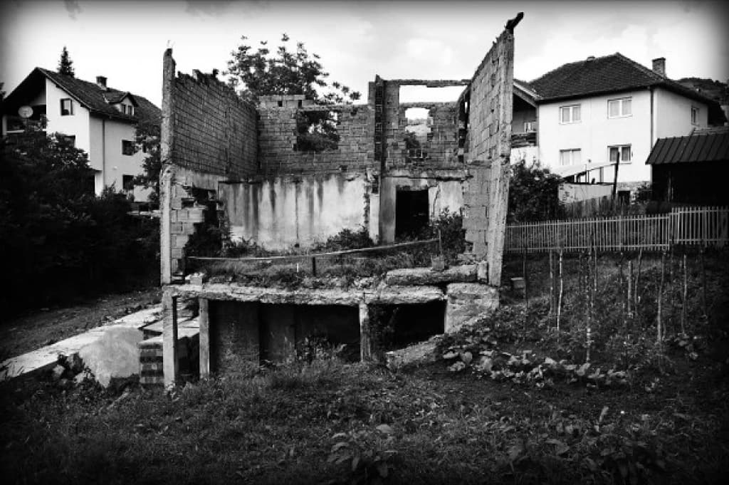 Kuća Mehe Aljića - "Živa lomača"