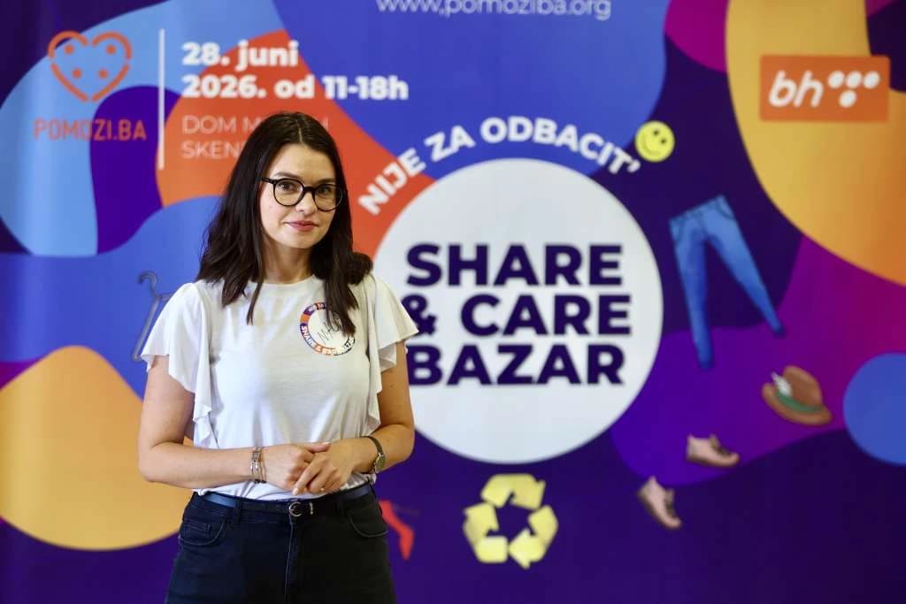 Pomozi.ba organizirao prvi humanitarni "Share & Care" bazar u Sarajevu, pod sloganom "Nije za odbacit"