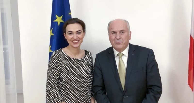 Alma Zadić i Valentin Inzko