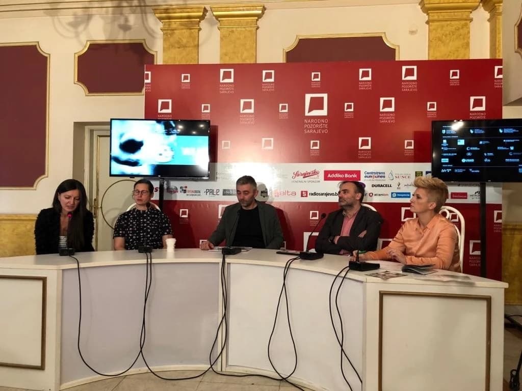 Detalj sa pres-konferencije festivala MESS