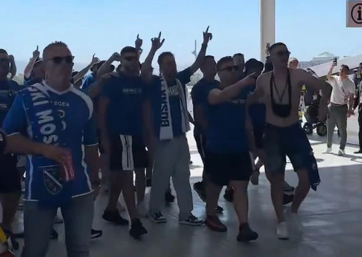 Bolje da nisu provocirali: BHF ušli na stadion i odmah "sredili" Amerikance
