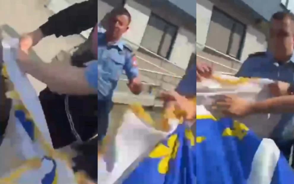 Zbog otimanja zastave RBiH: Federalni ministar Delić podnio krivičnu prijavu protiv NN policijskih službenika MUP-a RS