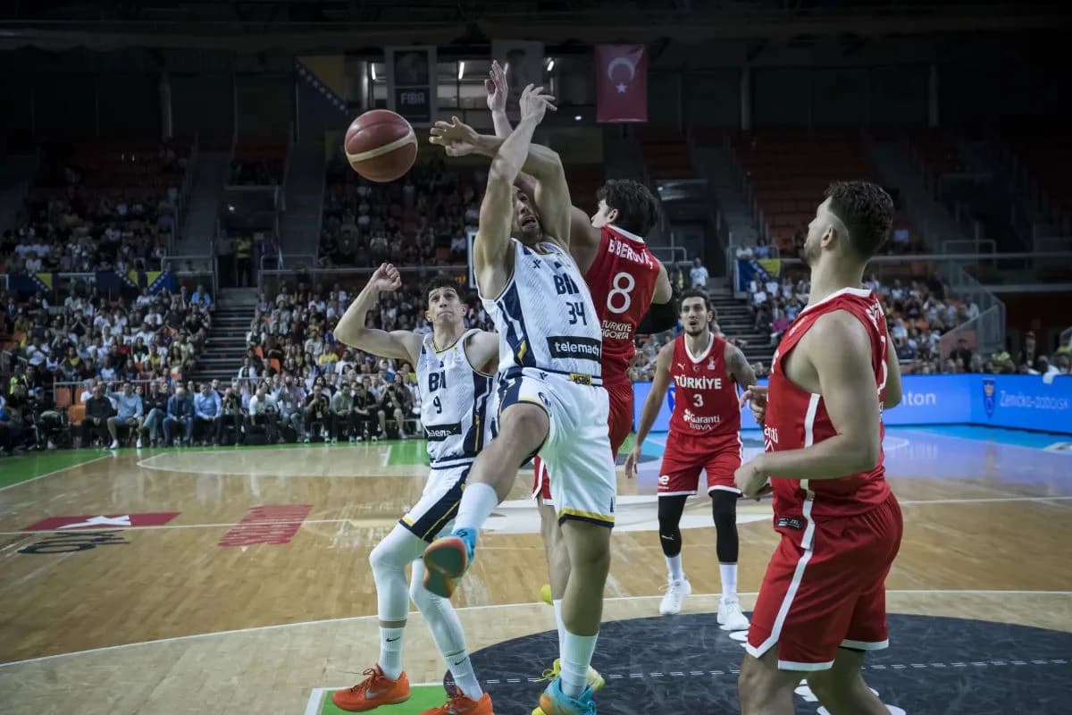 TOK UTAKMICE/ BiH - Turska 75:82