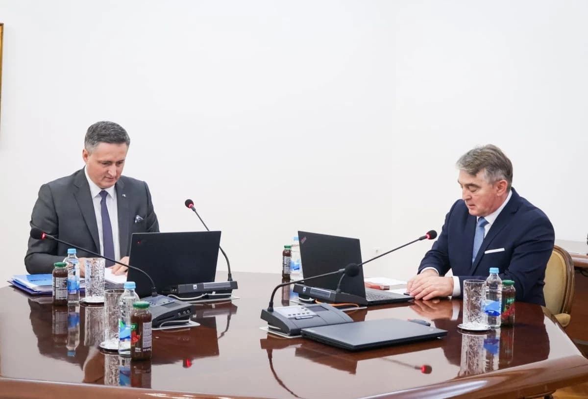 Denis Bećirović i Željko Komšić
