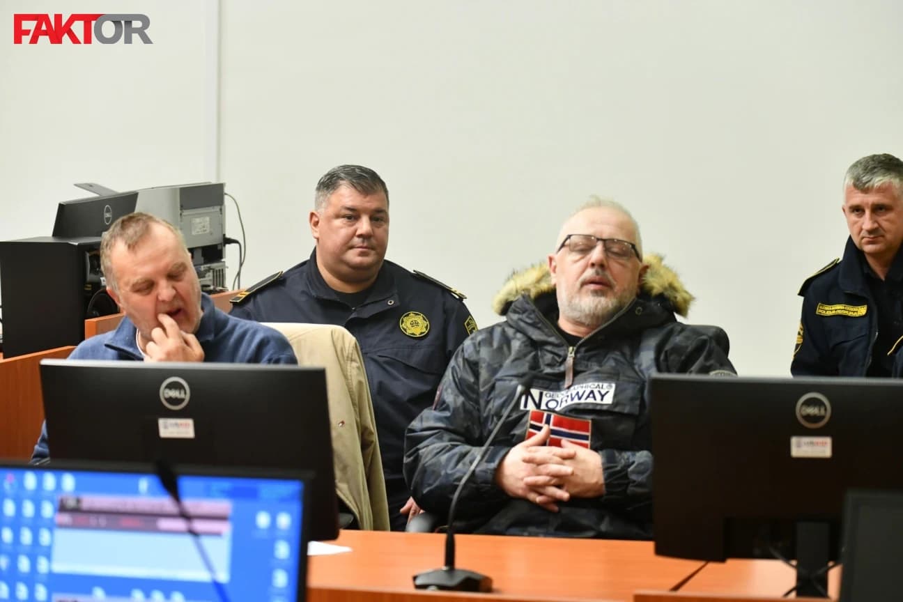 Pašić u sudnici