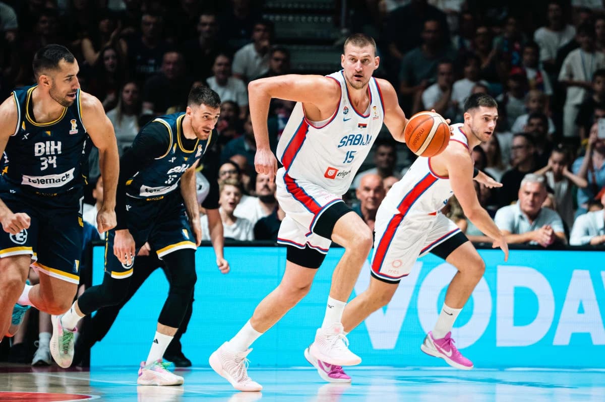 TOK UTAKMICE/Srbija - Bosna i Hercegovina 94:81