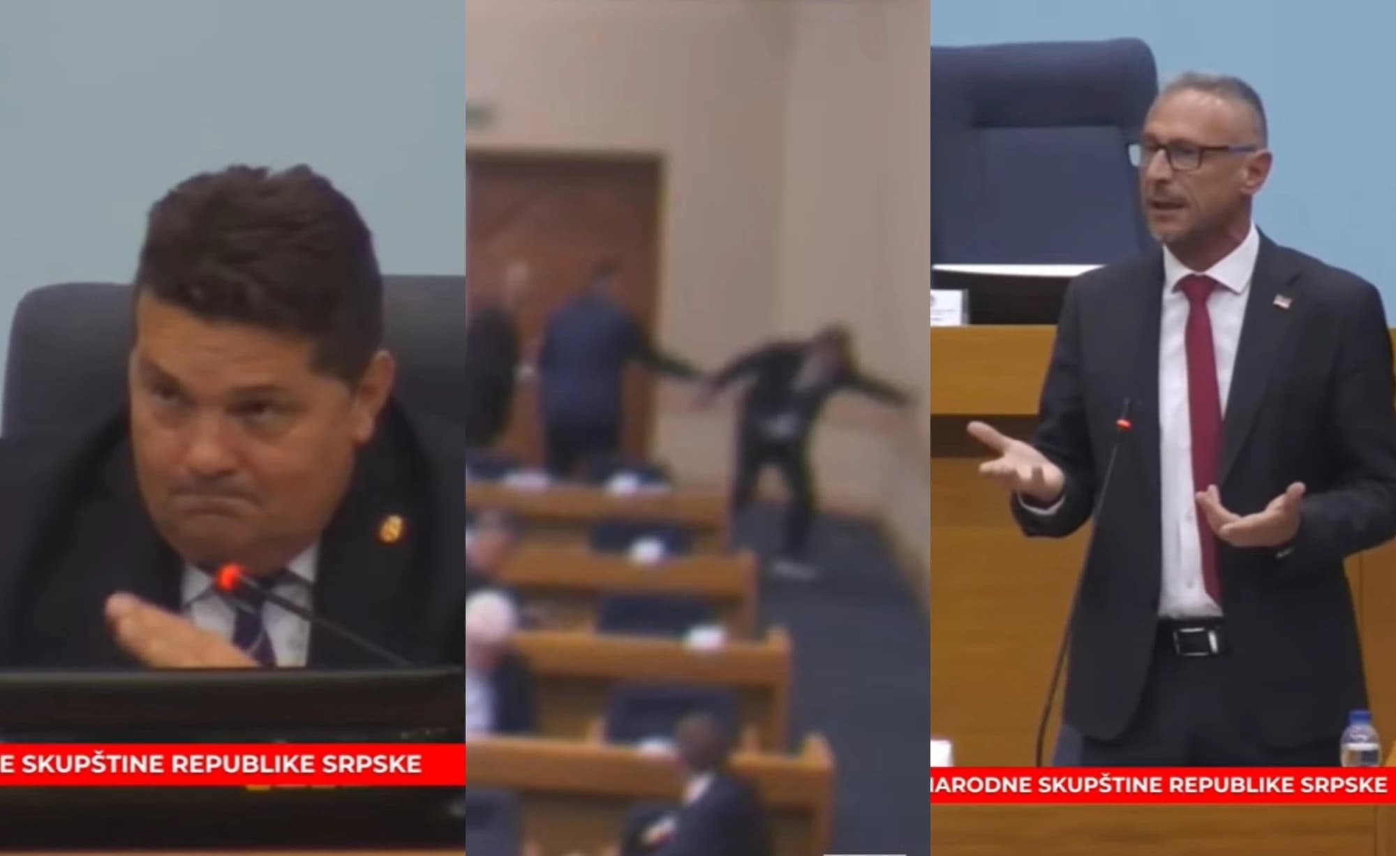 "Pusti mi ruku, ti da me hvataš za glavu?!": Vukanović ponovo iznesen sa sjednice, otimao se osiguranju