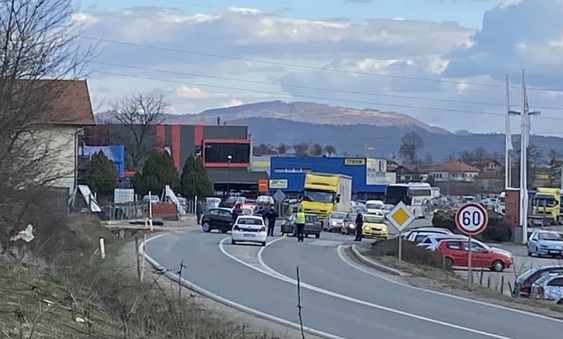 Nesreća na ulazi u Gračanicu