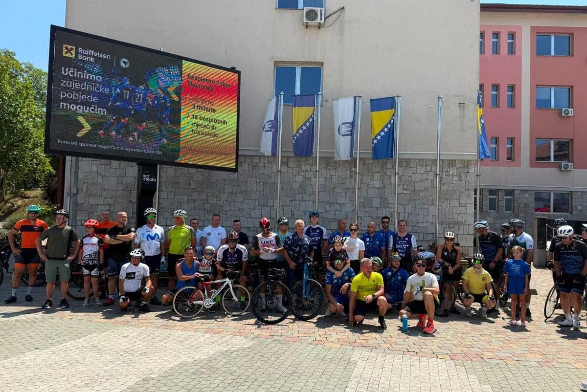 Iz Bihaća krenuo 6. biciklistički maraton do Kamičana u znak sjećanja na žrtve Prijedora