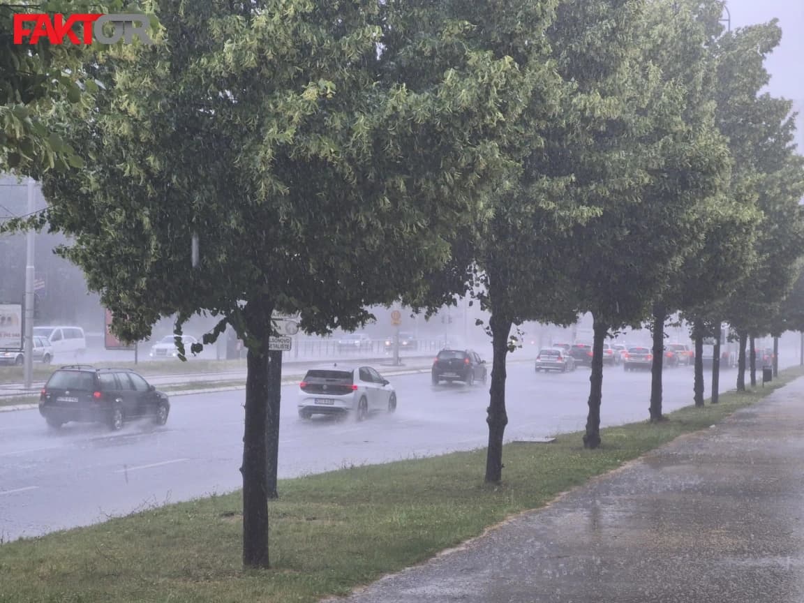 Vrijeme danas nestabilno: Očekujte kišu, ponegdje i grad