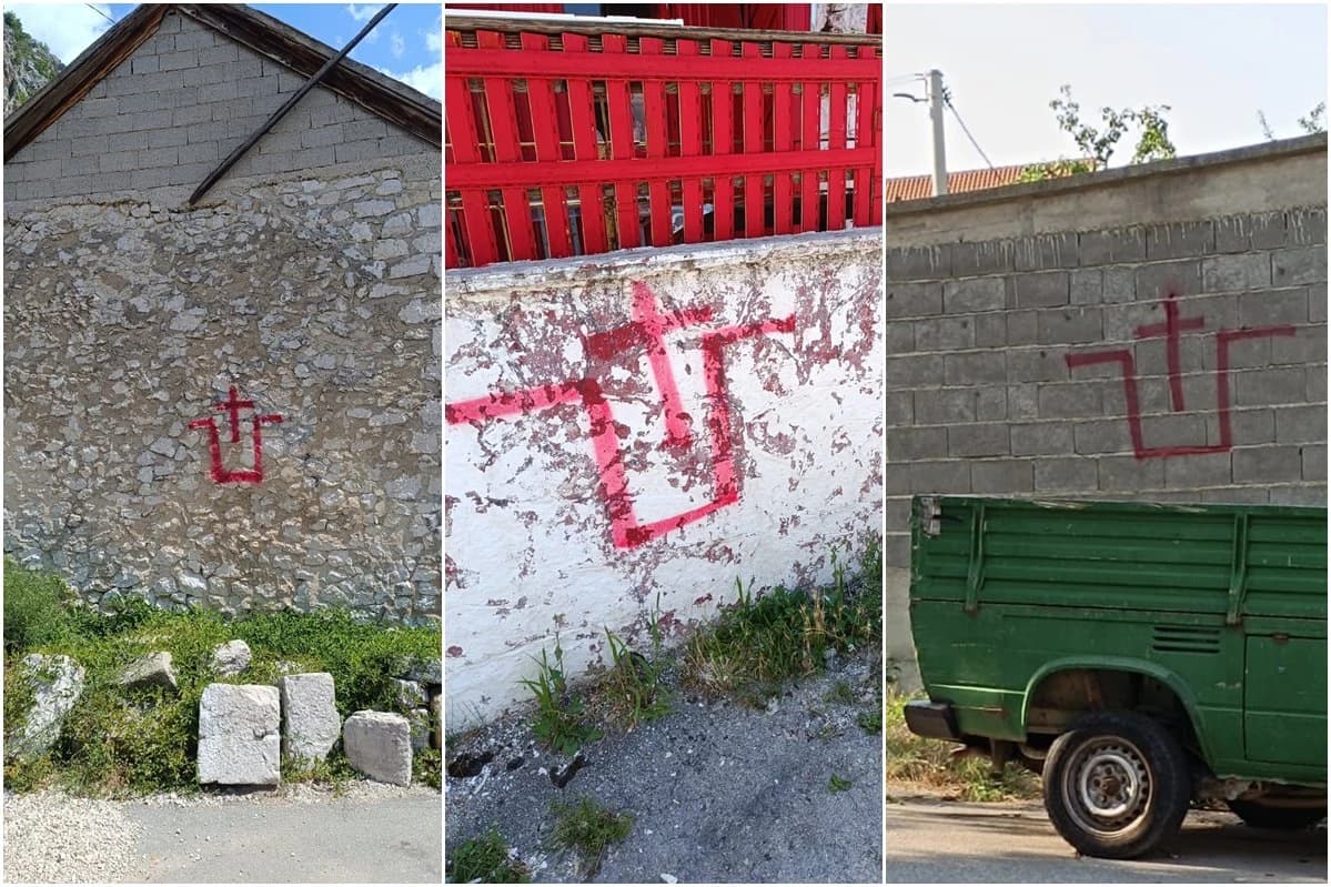 Fašistički simboli u Livnu