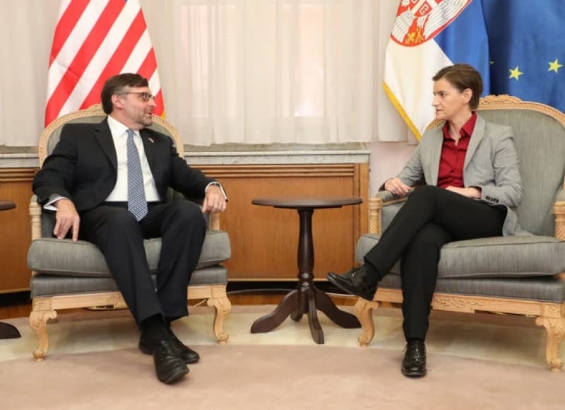 Matthew Palmer i Ana Brnabić