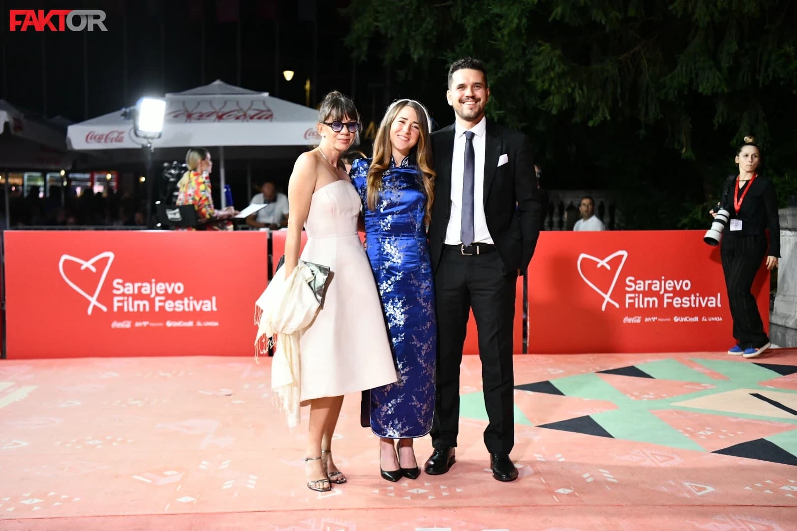 Lejla Njemčavić sa suprugom i autoricom filma