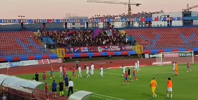Borac se oglasio zbog kazne i skandiranja Ratku Mladiću